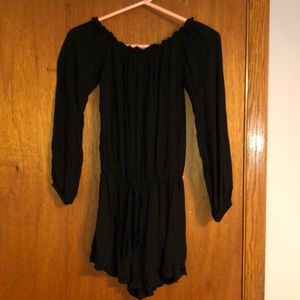 Super cute off-shoulder romper